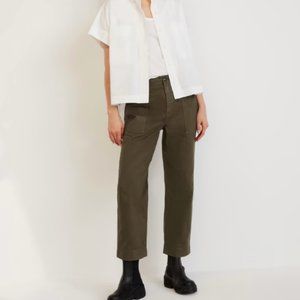 Everlane Organic Cotton Herringbone Pant